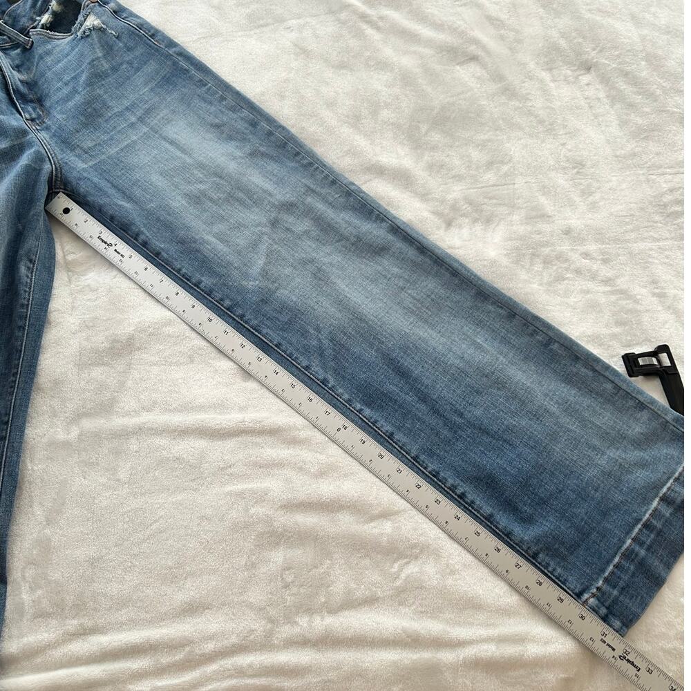 Judy Blue Wide Leg Medium Wash Blue Jeans Women's 9/29 (Actual 31) XC Fast Ship - Picture 4 of 10